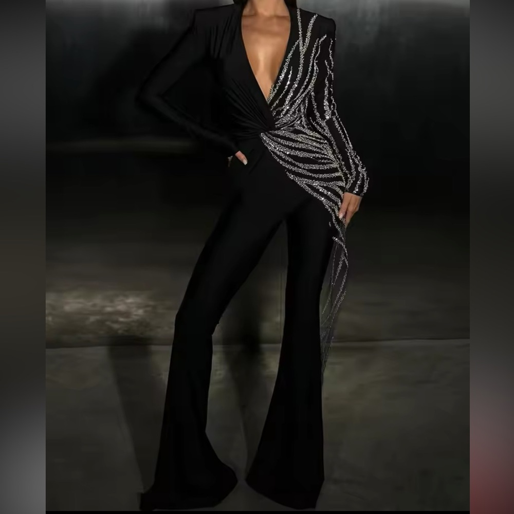 Black jumpsuit